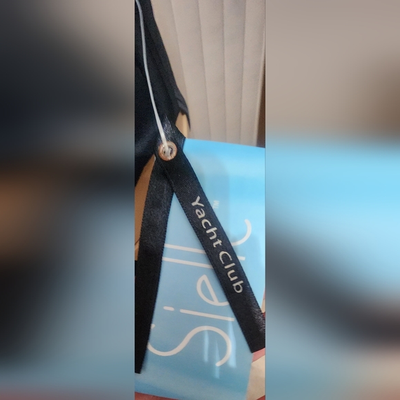 NEW WITH TAGS 2 PIECE BLACK BATHING SUIT SIZE 12 SEE PICS FOR MEASUREMENTS - Picture 16 of 16